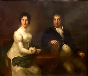 Porträt von Józefa und Maria von Langelot Markowski